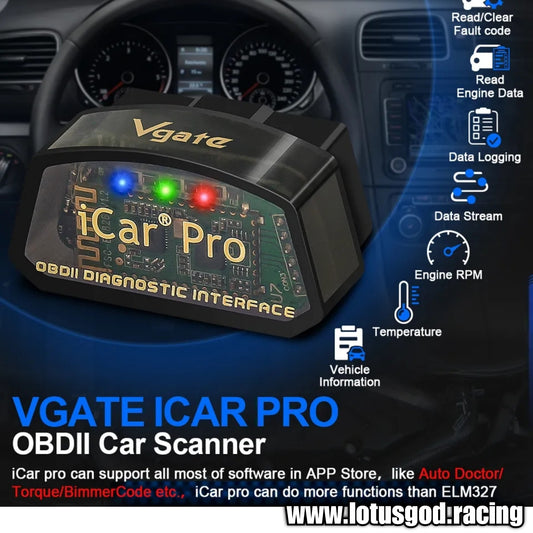 iCar Bluetooth 4.0 Super Pro Elm327 OBD 2 Scan ELM 327 For Android Iphone IOS ODB2 Car Check Clear Error Code Diagnostic Auto Scanner Tool