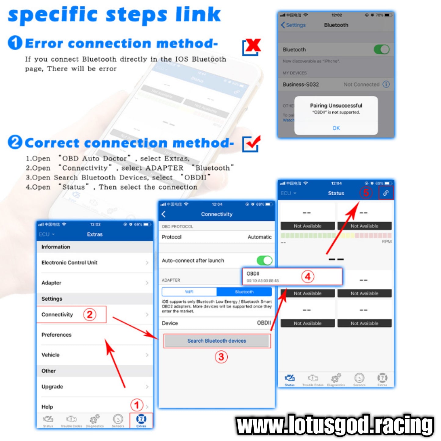 Wifi 16 Pin OBD 2 Interface V1.5 Scanner Works on iOS | Android | Windows To Clear & Read + Clear Codes Mini Black ELM 327 For Cars Etc