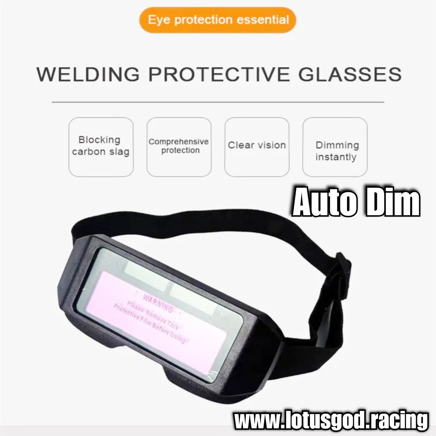 Automatic Dimming Welding Glasses Argon Arc Welding Solar Goggles Special Anti Glare Glass Tools For Welders