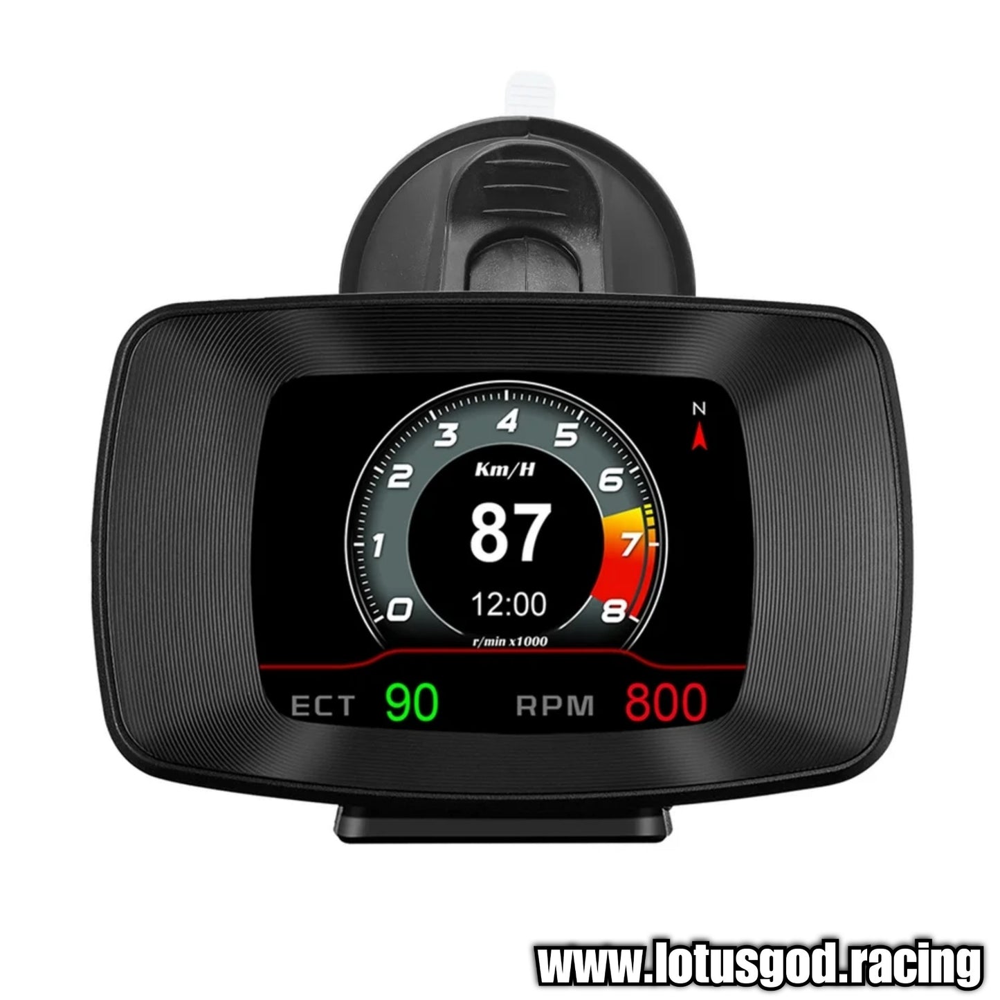 Obd2 Head Up Display HUD GPS Auto VSD Smart Car On Board Computer Gauge Speed Alarm Water Temperature Rpm Turbo Boost Meter