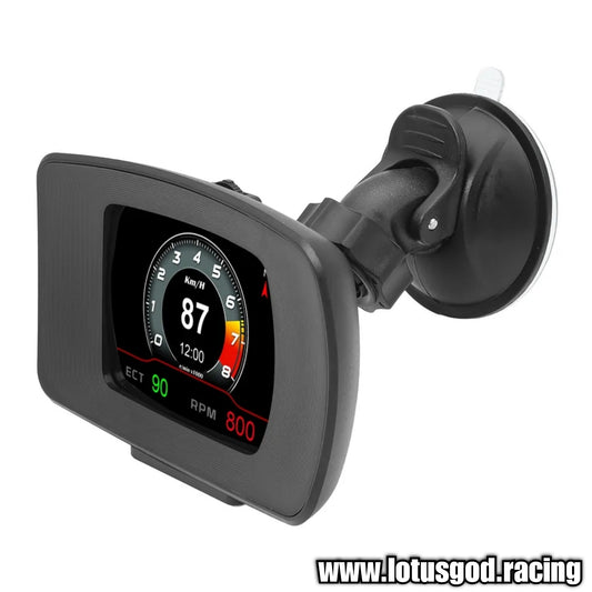 Obd2 Head Up Display HUD GPS Auto VSD Smart Car On Board Computer Gauge Speed Alarm Water Temperature Rpm Turbo Boost Meter