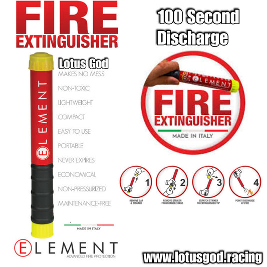 Super Small & Light Weight Element 33cm X 3.2cm E100 100 Seconds Vehicle Car Emergency Fire Extinguisher 400100 - 360g