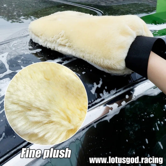 Multipurpose Soft Plush | Hand Gun Sponge Gloves Very Good In Water Soap Shampoo Foam Absorption Cleans Dirt Remove Dust Etc (1 Piece)