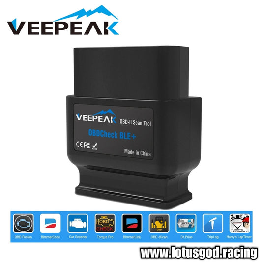 Veepeak OBDCheck BLE+ Bluetooth 4.0 OBD2 Scanner Diagnostic Code Reader Scan Tool OBDII For All Cars BMW Mini Jeep BYD Hydrid Prius On Android Iphone Etc