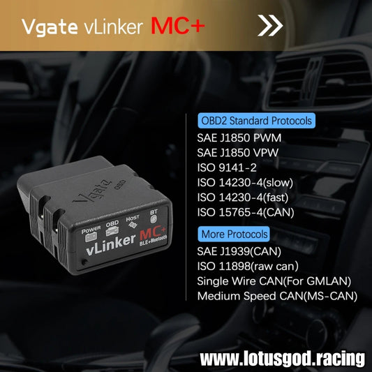 The Best Vgate vLinker MC+ ELM327 Bluetooth 4.0 FORScan WiFi OBD2 Car Diagnostic OBD 2 Scanner J2534 Auto Tool For All Cars On Android Iphone