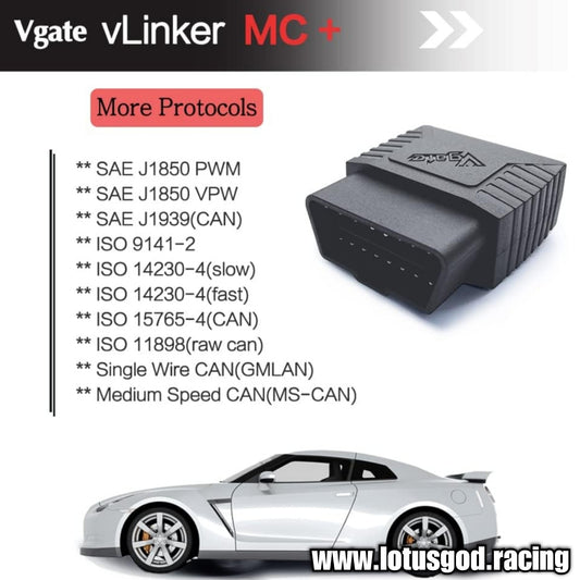 The Best Vgate vLinker MC+ ELM327 Bluetooth 4.0 FORScan WiFi OBD2 Car Diagnostic OBD 2 Scanner J2534 Auto Tool For All Cars On Android Iphone