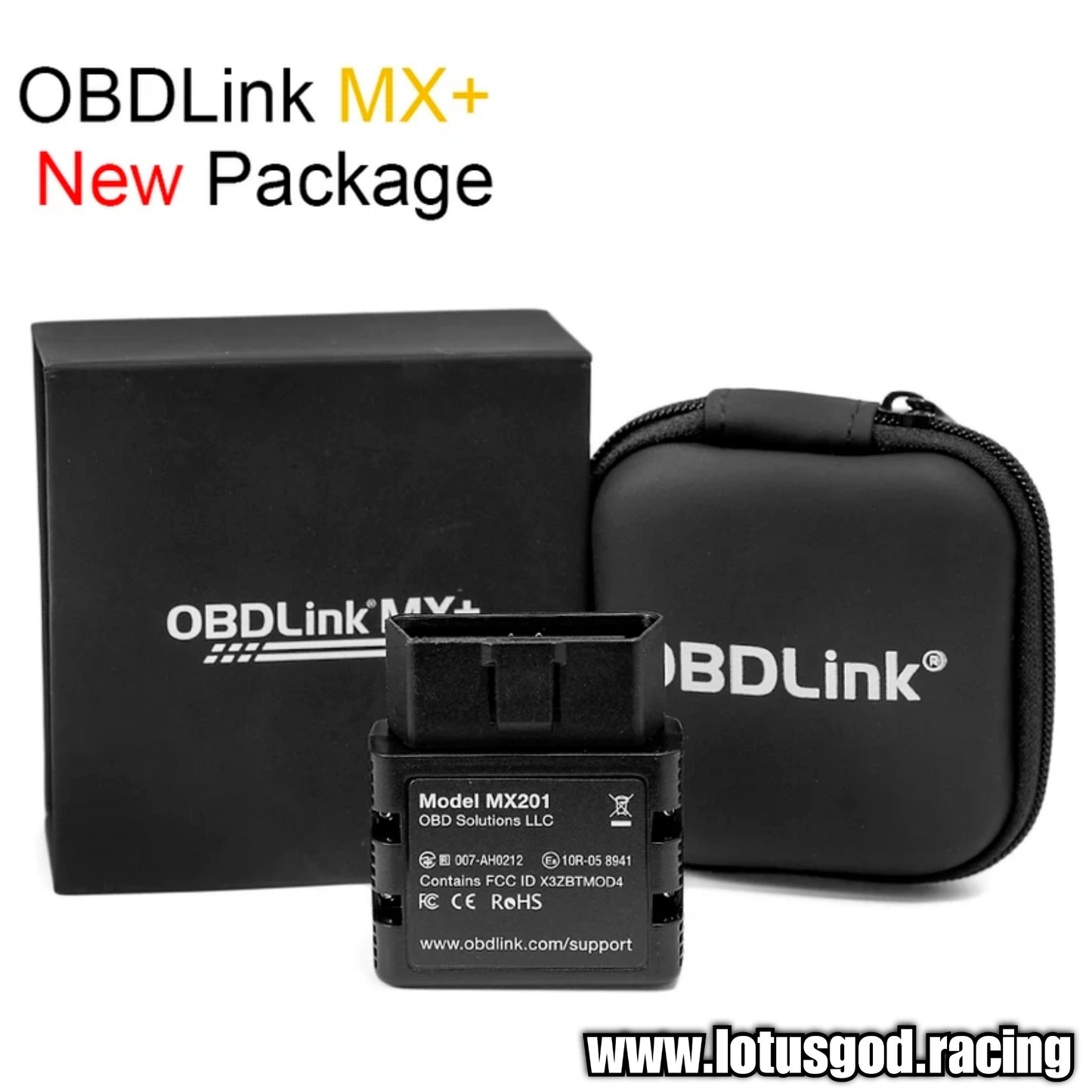 The Ultimate OBDLink MX + PLUS OBD2 Scanner Diagnostic Scan Wireless Bluetooth Obd Car Vehicle Tool for Apple iOS Android, Kindle Fire or Windows Device