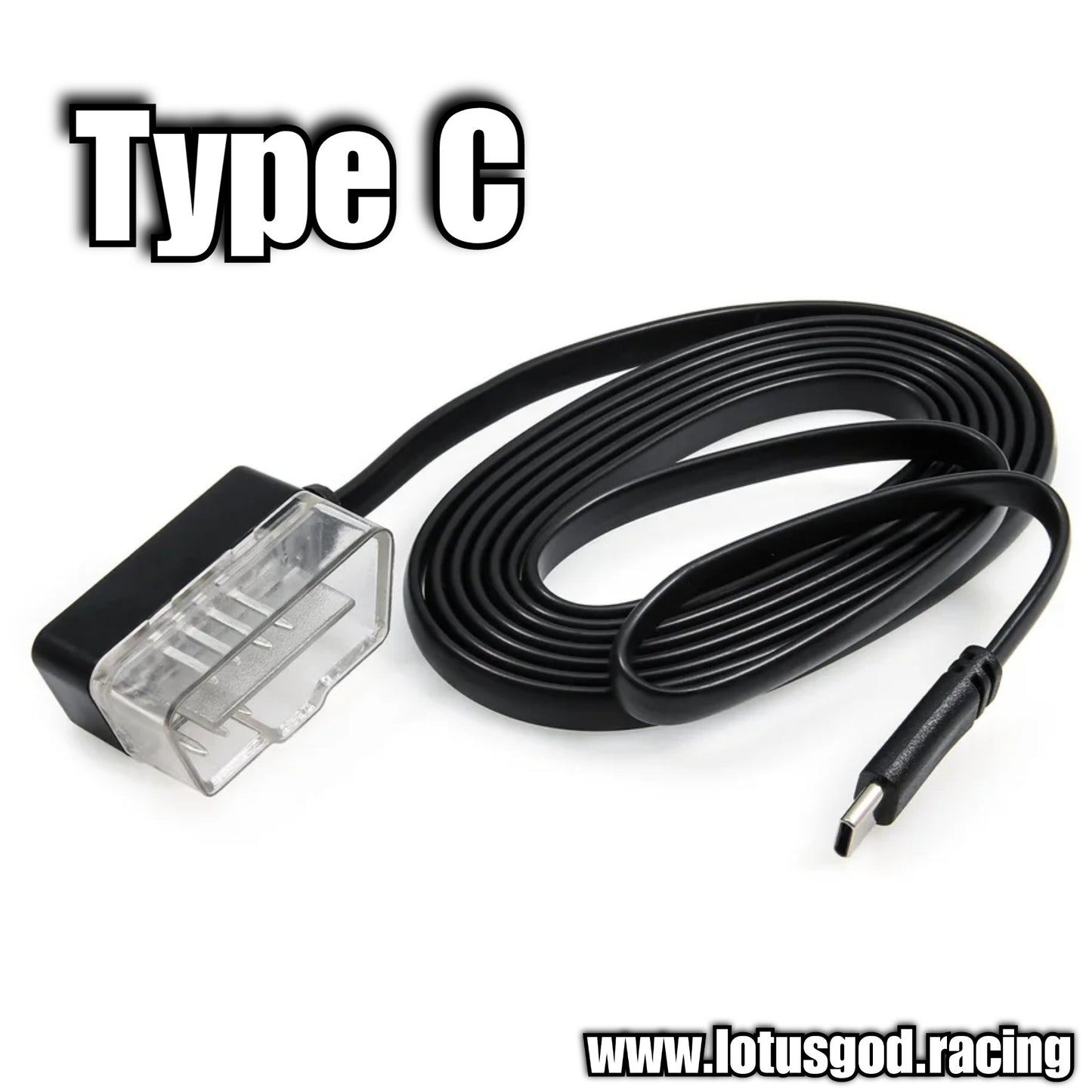 Obd2 Type C | Micro USB Connecting Cable For Head Up Display HUD ObdII P24 Adapter Driving Speedometer Display Gauge Obd Car Accessories