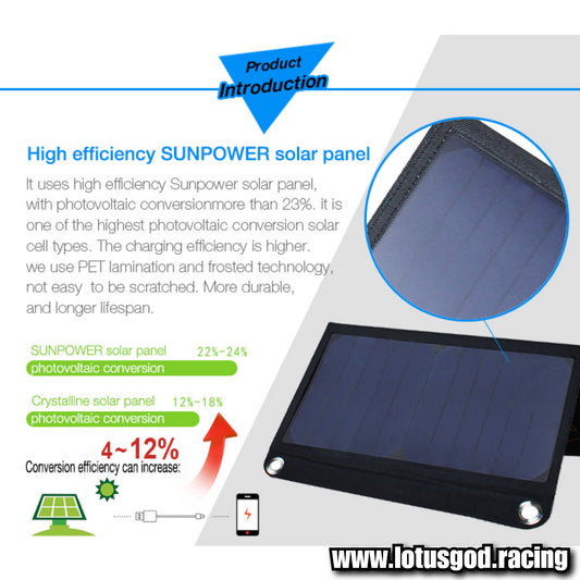 10 Watt 3 Piece Waterproof Foldable Portable Folding Solar Panel Dual 2 USB Port Charger For Outdoor Camping Android Iphone Tablet Charger