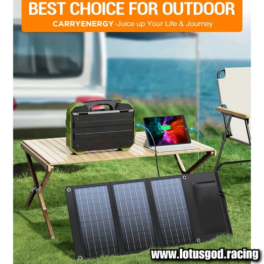 10 Watt 3 Piece Waterproof Foldable Portable Folding Solar Panel Dual 2 USB Port Charger For Outdoor Camping Android Iphone Tablet Charger