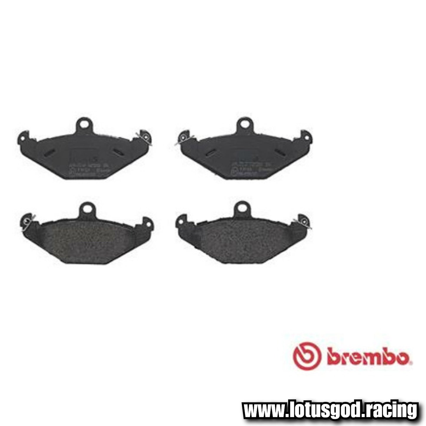 Brembo Ceramic Brake Pads P56048N / P59026 Elise Exige Mitsubishi Evo Nissan Skyline 350z Subaru Wrx Brz Opel Tesla Vauxhall - 4 Pieces