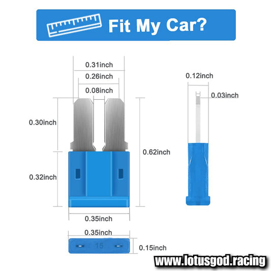 100 Pieces Of Micro2 ATR Blade Fuse Box Replacement Kit Micro 2 - 5A 7.5A 10A 15A 20A 25A 30A For Replacement Of Cars Yacht Space Ship And Rockets