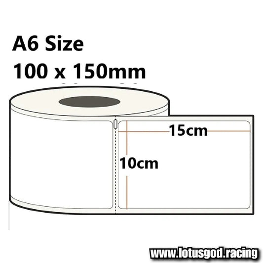 A6 Airway Bill Shipping Label Waybill Courier Qr Code Barcode Bluetooth Thermal Printer Size 100mm X 150mm