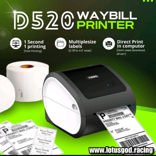 A6 Airway Bill Shipping Label Waybill Courier Qr Code Barcode Bluetooth Thermal Printer Size 100mm X 150mm