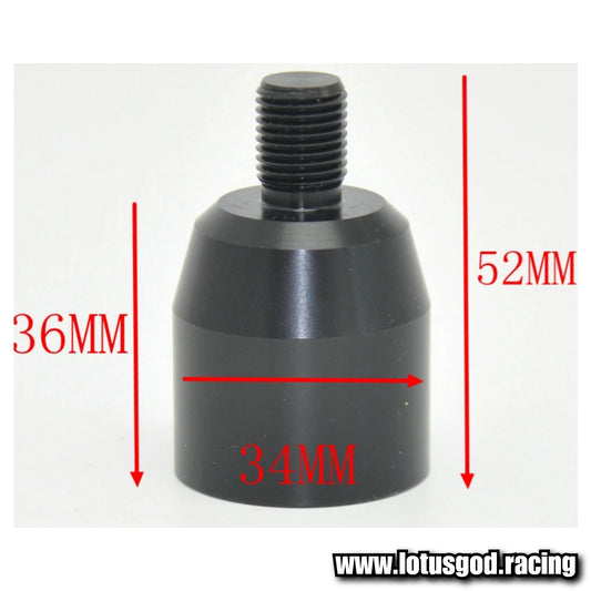 M12 | M18 Car Van Manual Lift Reverse Gear Lifter Stick Shifter Knob Boot Retainer Screw Thread Adapter Conversion