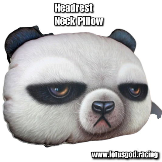 Very Cute Panda Head Rest Car Cushion Neck Chair Pillow For Most Vehicle Car Truck Van Lorry Van Pick Up Etc