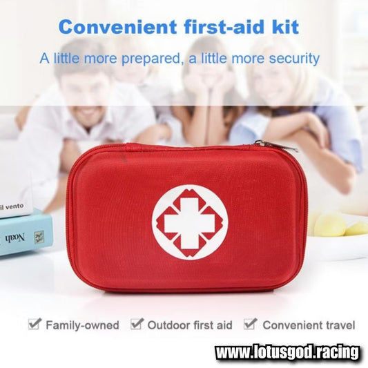 47 Pieces Small & Portable Waterproof First Aid Kit Emergency Medical Supplies