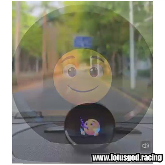 Type C Universal Car GPS HUD Head Up Display Speed Meter Digital Speedometer + Emoji Dynamic Expressions & Speed Alerts