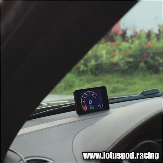 Obd2 Head Up Display HUD GPS Auto VSD Smart Car On Board Computer Gauge Speed Alarm Water Temperature Rpm Turbo Boost Meter