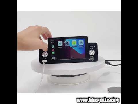 1 Din CarPlay 5 Inch Bluetooth Mirror Link Wide Touch Screen