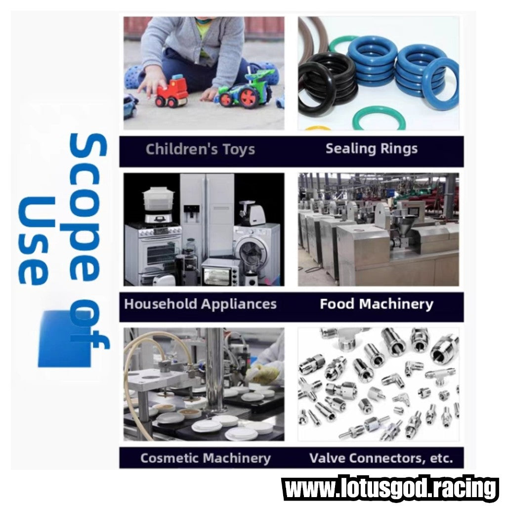 Premium Rubber Waterproof Seal Silicone Grease Multi Purpose O Ring & Valve Lubricant With Application Brush 100g