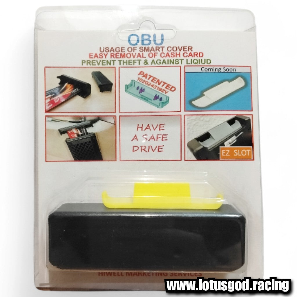 Original OBU Cover + Ezslot For Singapore Vehicle Smart On Board Unit Erp Cash Card Flash Pay IU Cashcard Flashpay Case