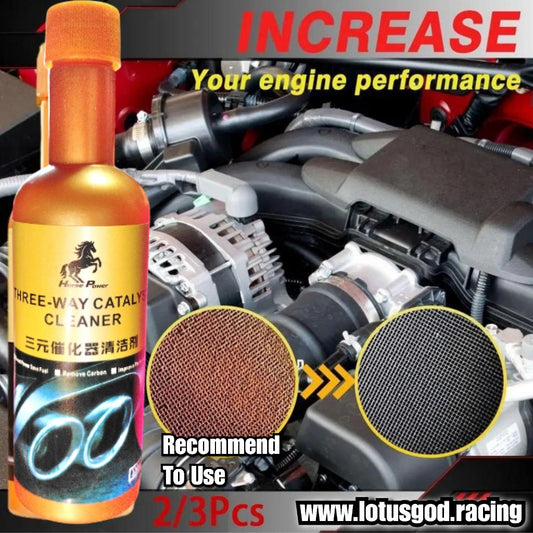 All In 1 Engine Power Boost Up + Save Fuel + Catalytic Converter Cleaner For Deep Cleaning Carbon Removal & Fuel Injector Cleaner 120ml