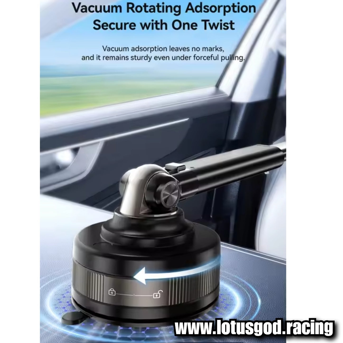 Universal Sunroof Glass Flat Surface 360 Degree Foldable Magnetic Car Phone Holder for Mag Safe Dashboard Magnet Car Mount for iPhone Android Handphone Etc