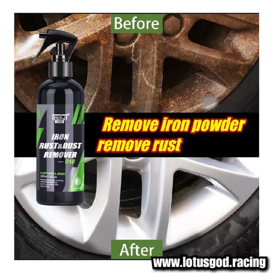 Anti Rust Car Metal Surface Chrome Paint Cleaner Maintenance Iron Powder For Cleaning Rust Remover Spray 300ml