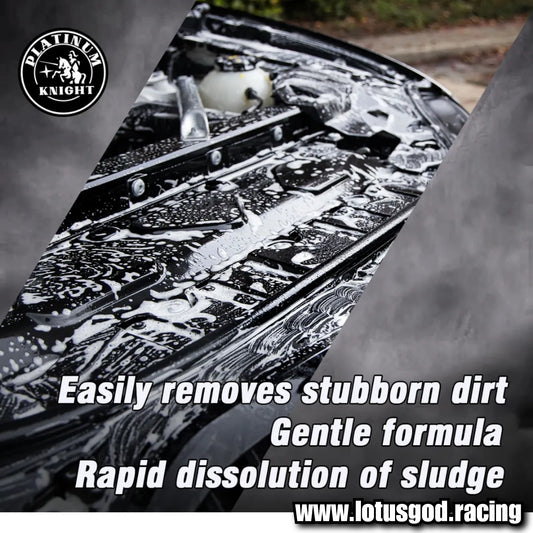 Premium Engine Bay Refresh Shiny Degreaser Dust Dirt Removal Foam Spray Cleaner 500ml