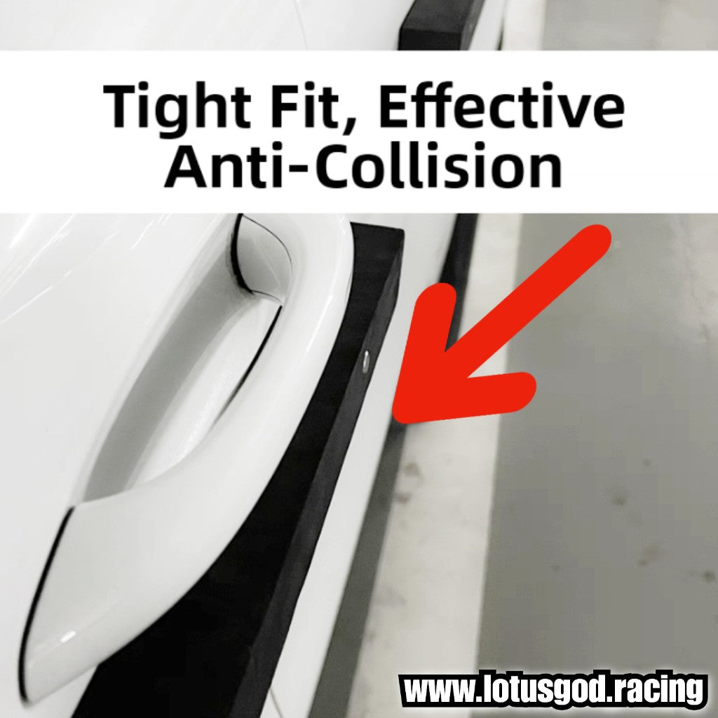 2 X 80cm Magnetic Car Door Guard Ding Protector Side Bumper Anti Collision Strip Protection Edge Guard Garage Parking Shield Premium Heavy Duty Thick Foam Strip (2 Pieces)