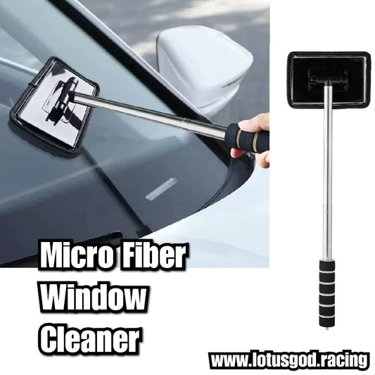 Micro Fiber Window Cleaner Brush Windshield Wiper Microfiber Wiper Cleaning Wash Tool With Extended air Long Handle