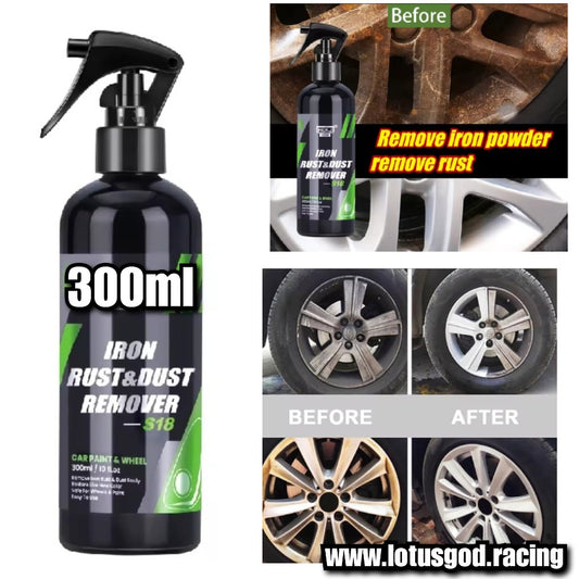 Anti Rust Car Metal Surface Chrome Paint Cleaner Maintenance Iron Powder For Cleaning Rust Remover Spray 300ml