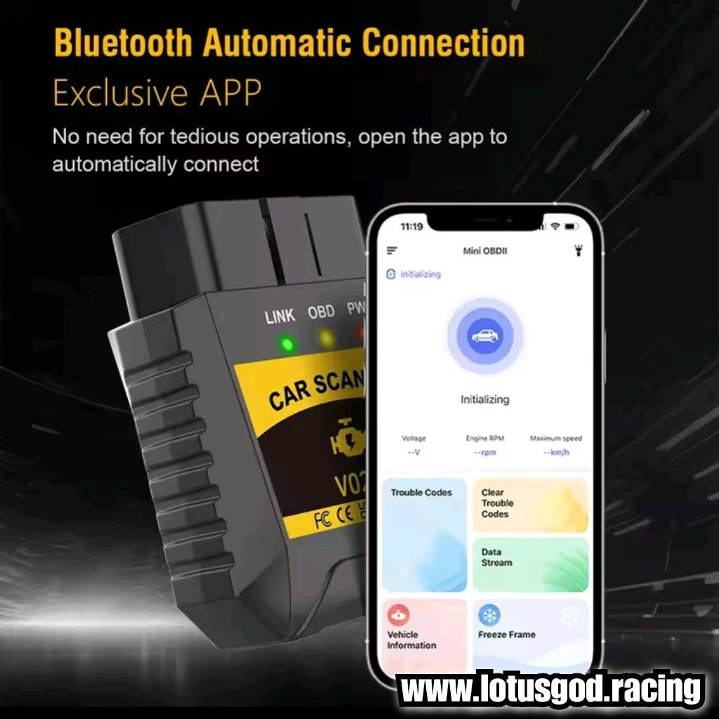 Obd2 Bluetooth Scanner 4.0 ELM327 V1.5 OBD 2 Car Diagnostic Clear Fault Codes Tool For IOS Apple Android PC ELM 327 OBDII Reader