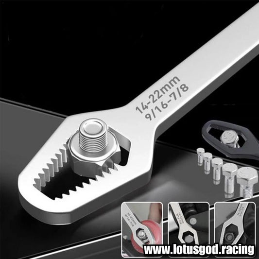 Universal 14mm - 22mm | 8mm - 23mm Double Head Adjustable Wrench Torx Spanner Hand Gun Tool