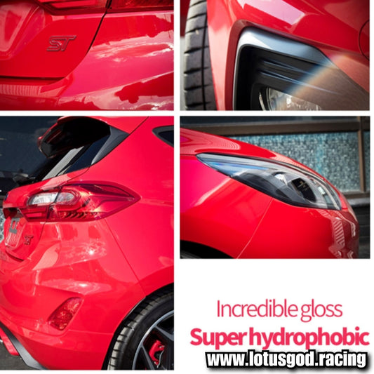 Ultimate Premium Super Easy Shiny Nano Coat Hydrophobicity Booster Paint Care Sealant Ceramic Coating For Incredible Shine & Protection Water Beading For Car Trucks Motorcycles Etc 500ml