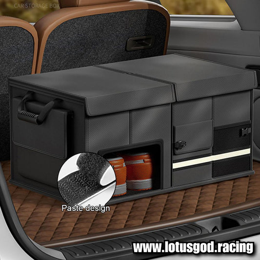 Large Capacity Compartment Boot Storage Organizer Storage Bag Car Trunk Soft Felt Storage Shoe Box Accessories 33cm X 30cm X 60cm