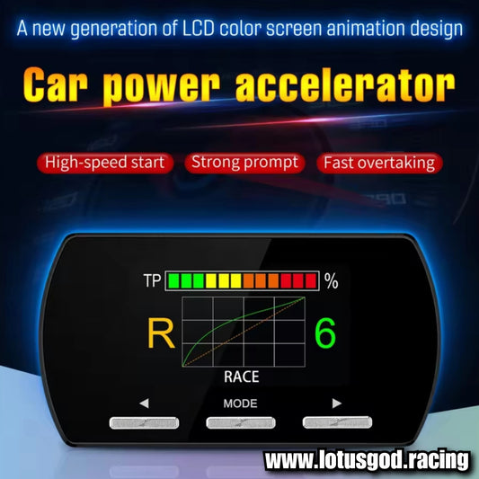 Electronic Throttle Response Digital Controller Racing Boost Accelerator Sprint Drive 10 Modes Plug & Play Car Pedal Power Booster Acceleration Kit For Bmw 1 2 3 4 5 6 7 Mini Gp R53