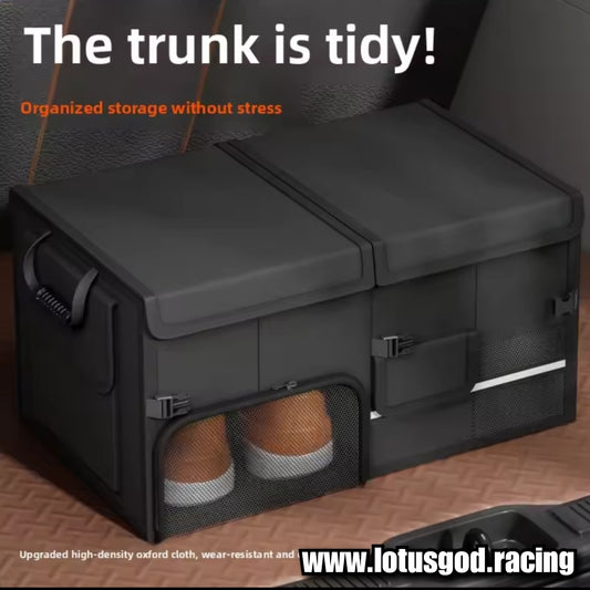 Large Capacity Compartment Boot Storage Organizer Storage Bag Car Trunk Soft Felt Storage Shoe Box Accessories 33cm X 30cm X 60cm