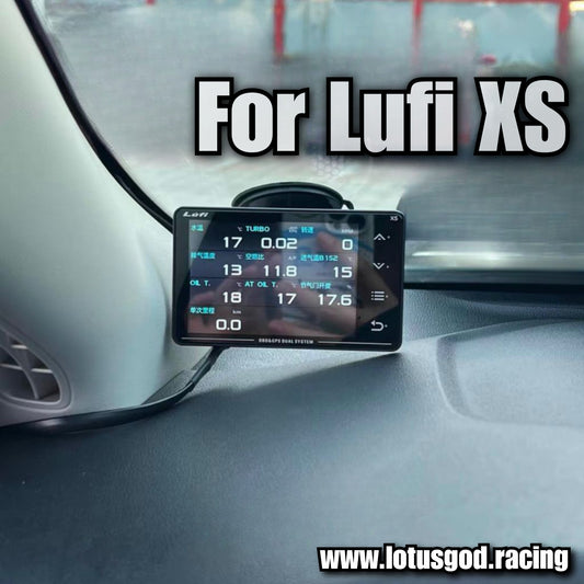 360 Adjustable Removable Windscreen Suction Cup For Lufi XF | XS | X7 Guage Racing Meter