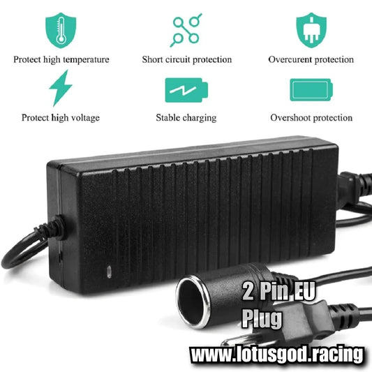 AC 110V/220V TO DC 160w Transformer Car Cigarette Lighter Power Adapter Socket 12V Volt 15A Charger Converter Home Parts EU Plug