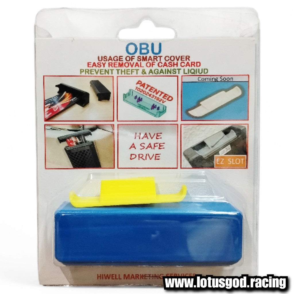 Original OBU Cover + Ezslot For Singapore Vehicle Smart On Board Unit Erp Cash Card Flash Pay IU Cashcard Flashpay Case