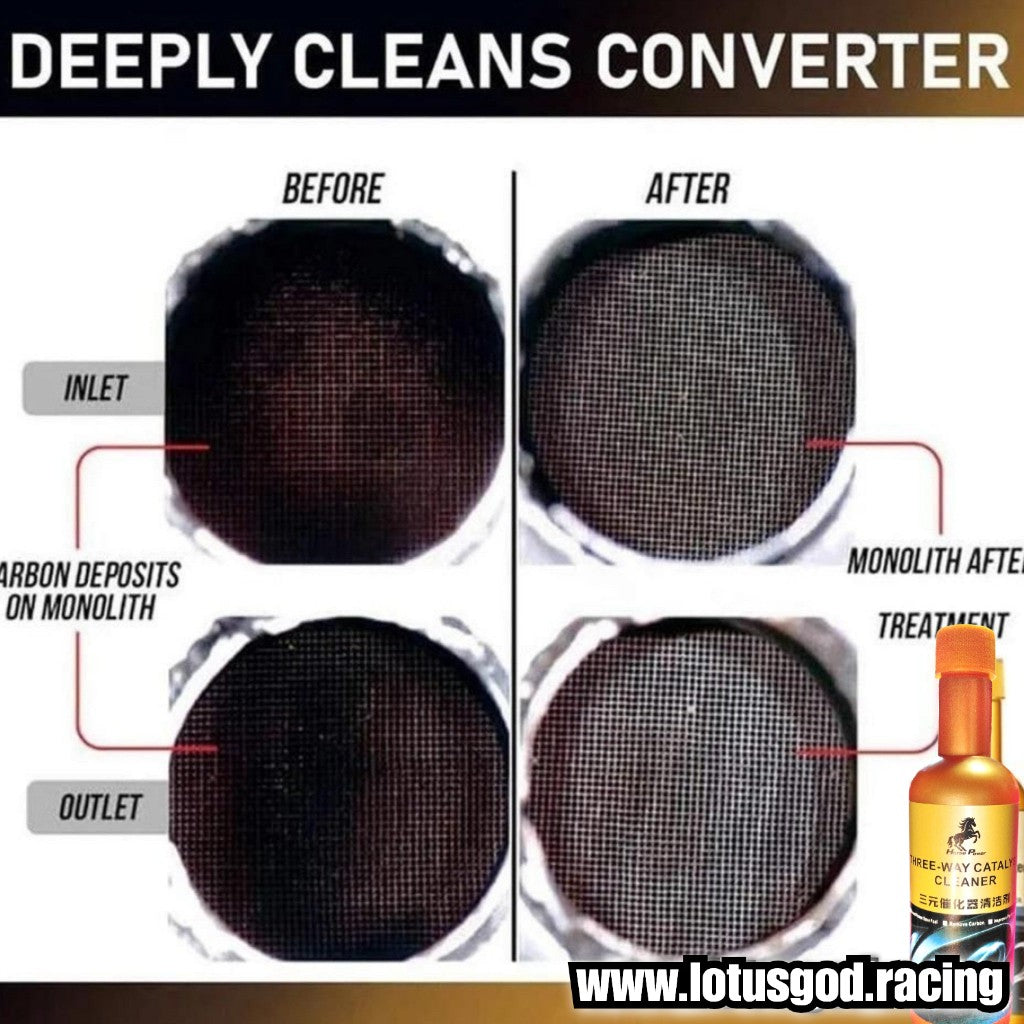 All In 1 Engine Power Boost Up + Save Fuel + Catalytic Converter Cleaner For Deep Cleaning Carbon Removal & Fuel Injector Cleaner 120ml