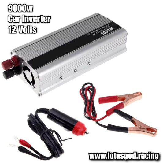 9000W Cigarette Socket Lighter + 12 Volt Cable Inverter 12V To 220V Plug Voltage Converter + USB | EU/UK/AU/Universal Socket Auto Car Accessories