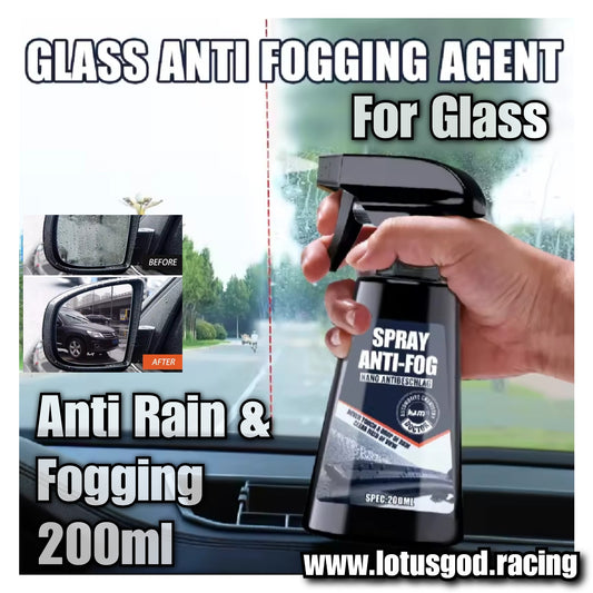 Super Hydrophobic Coating Windshield Water Repellent Anti Fogging Wind Screen Glass Rear View Mirror Polish Auto Cleaning Spray 200ml