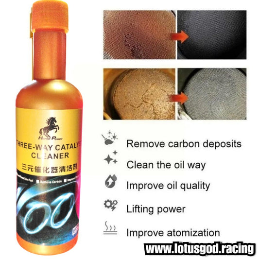 All In 1 Engine Power Boost Up + Save Fuel + Catalytic Converter Cleaner For Deep Cleaning Carbon Removal & Fuel Injector Cleaner 120ml