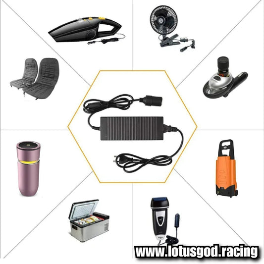 AC 110V/220V TO DC 160w Transformer Car Cigarette Lighter Power Adapter Socket 12V Volt 15A Charger Converter Home Parts EU Plug