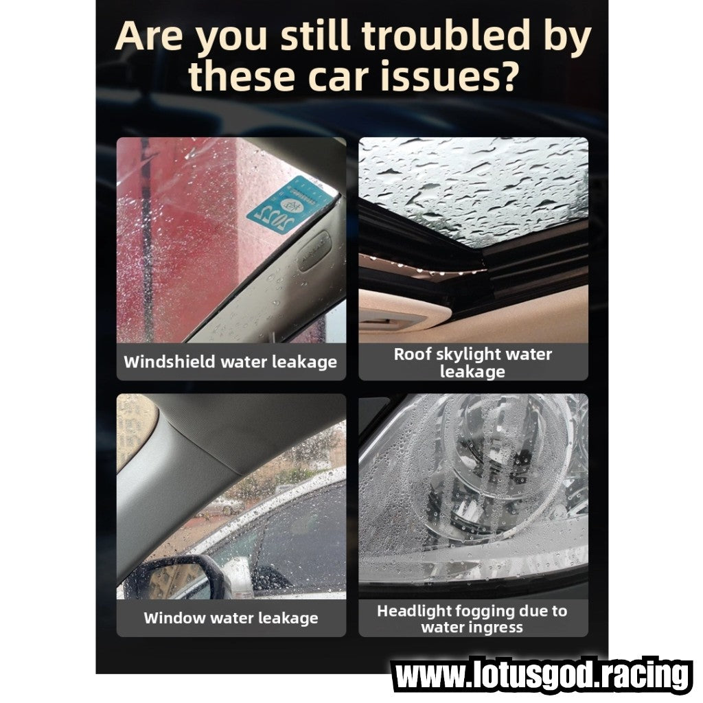 Germany Black | Clear Multi Purpose House Car Bodykit Bumper Lip Spolier Gt Wing Glass Window Sealing Waterproof Sealant Strong Bond High Viscosity Gel Glue 220ml