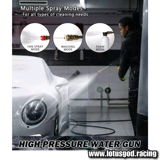 Wireless Portable Bucket Water Jet High Pressure Car Motorcycle Wash Machine Spray Gun Cleaner Tool For Pail Suction + Rechargeable 3 6ah Battery
