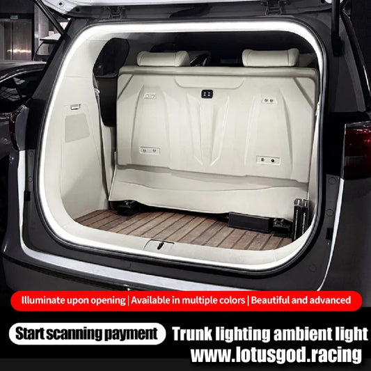 4 Meters 12V Super White Sequential Scan Mode Bright Led Light Car Hood Bonnet Boot Strip Interior Ambient Neon Lamp (1 Piece)